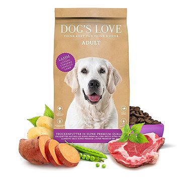 Dog's Love granule Jehněčí Adult 2 kg (9120063684939)