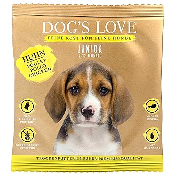 Dog's Love granule Kuře Junior 80 g (9120063684618)