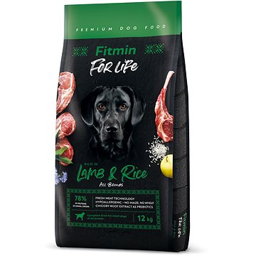 Fitmin For Life Dog Lamb & Rice 12 kg (8595237034055)