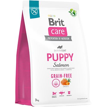 Brit Care Dog Grain-free s lososem Puppy 3 kg (8595602558810)