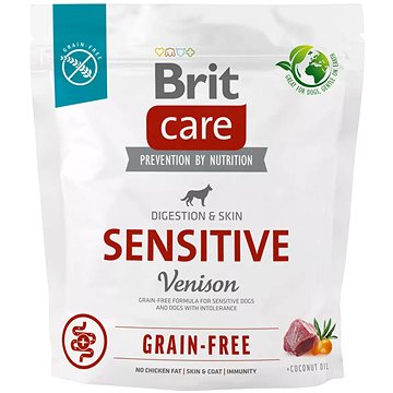 Brit Care Dog Grain-free se zvěřinou Sensitive 1 kg (8595602559152)
