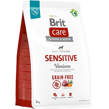 Brit Care Dog Grain-free se zvěřinou Sensitive 3 kg (8595602559145)