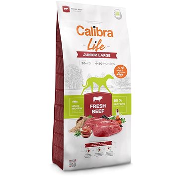Calibra Dog Life junior large fresh beef 12 kg (8595706701198)