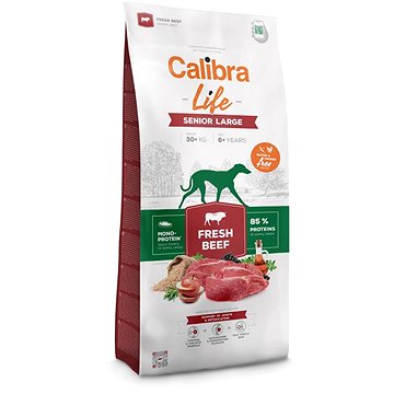 Calibra Dog Life senior large fresh beef 12 kg (8595706701273)