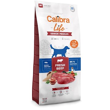 Calibra Dog Life senior medium fresh beef 12 kg (8595706701259)