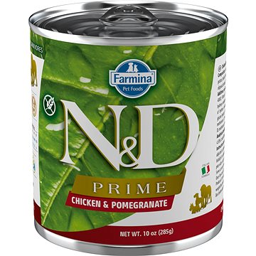 N&D Dog Prime adult Chicken & Pomegranate 285 g (8606014102529)
