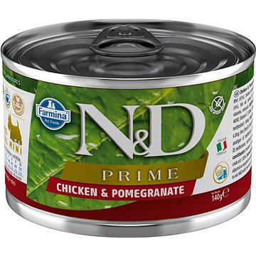 N&D Dog Prime adult Chicken & Pomegranate Mini 140 g (8606014102277)