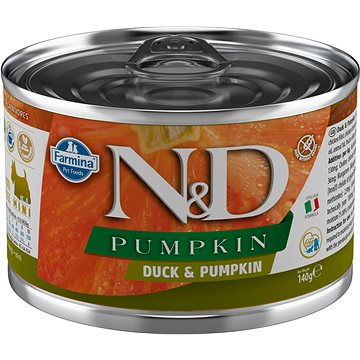 N&D Dog Pumpkin adult Duck & Pumpkin Mini 140 g (8606014102321)