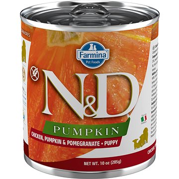 N&D Dog Pumpkin puppy Chicken & Pomegranate 285 g (8606014105704)