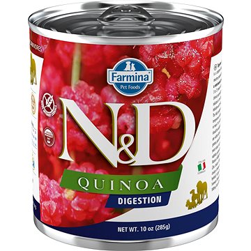 N&D Dog Quinoa adult digestion Lamb & Fennel 285 g (8606014102611)
