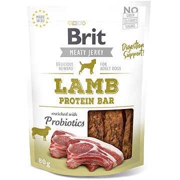 Brit Jerky Lamb Protein Bar 80 g (8595602543700)