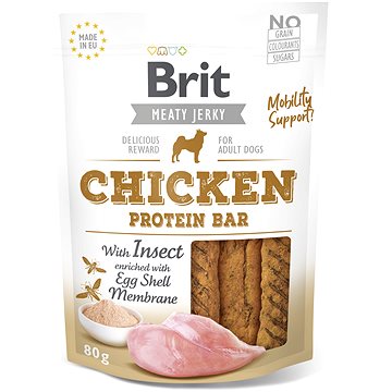 Brit Jerky Chicken with Insect Protein Bar 80 g (8595602543762)