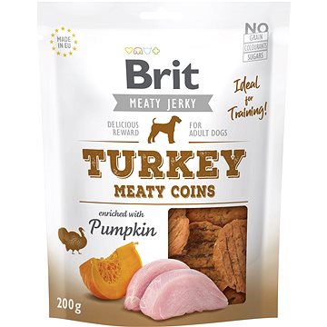 Brit Jerky Turkey Meaty Coins 200 g (8595602543823)