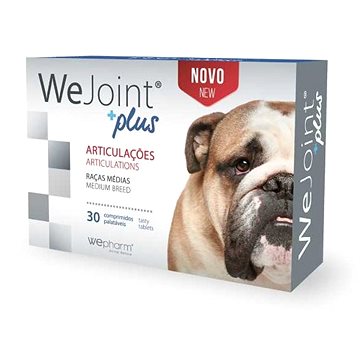 WePharm WeJoint Plus pro střední plemena 30 tablet (5600757920566)