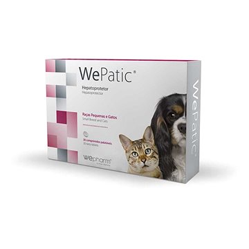 WePharm WePatic pro malá plemena a kočky 30 tablet (5600757920207)