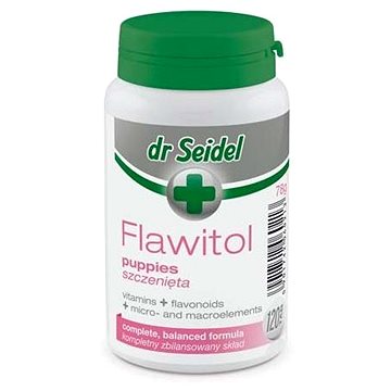 Dr. Seidel Flawitol puppy tablety pro štěňata 120 tbl (5901742060213)