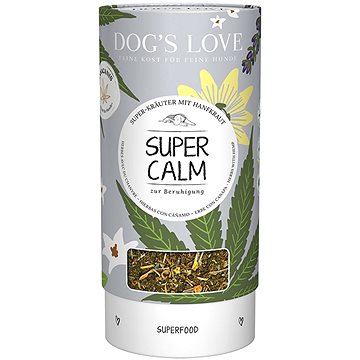 Dog's Love bylinky Canna Super Calm s konopím 70 g (9120063682836)