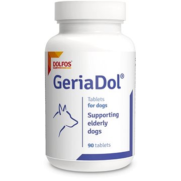 Dolfos GeriaDol - vitamíny pro staré psy 90 tbl (5903772192797)