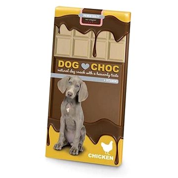 DUVO+ Dog Choc Chicken čokoláda bez cukru kuřecí 100g (5414365354671)
