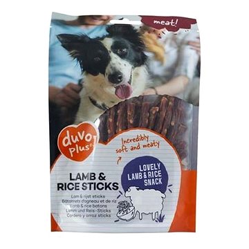 DUVO+ Meat! Měkké pochoutky pro psy s jehněčím masem a rýží 80g (5414365341183)