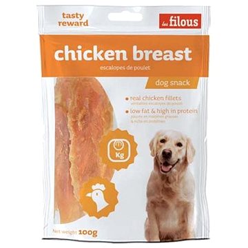 Les Filous Chicken Breast kuřecí plátky sušené 100g (3375761000086)