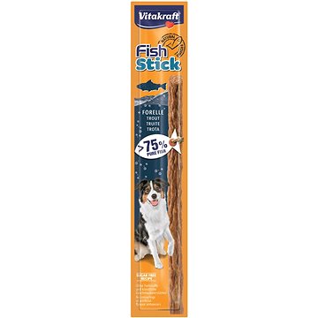Vitakraft Dog pochoutka Fish Stick pstruh 1 ks (4008239340528)