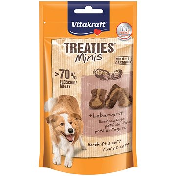 Vitakraft Dog pochoutka Treaties Minis játrové 48 g (4008239340474)