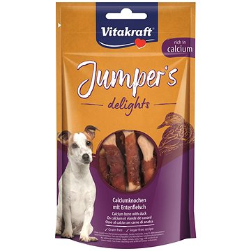 Vitakraft Dog pochoutka Jumpers delight bonas kachní 80g (4008239596062)