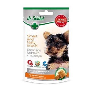 Dr. Seidel Snacks for dogs pro štěňata malých plemen 90g (5901742000837)