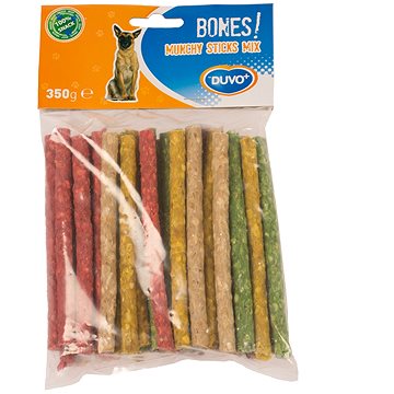 Duvo+ Bones! Munchy barevné tyčinky 12,5cm 350g (5414365176006)