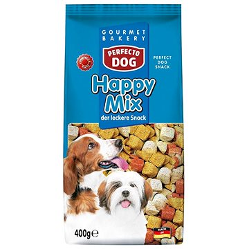 Perfecto Dog sušenky Happy Mix 400g (4036897206382)