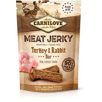Carnilove Jerky Rabbit & Turkey Bar 100 g (8595602552009)