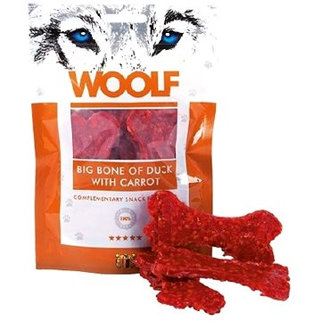 Woolf Big Bone of Duck with Carrot 100 g (8594178550235)