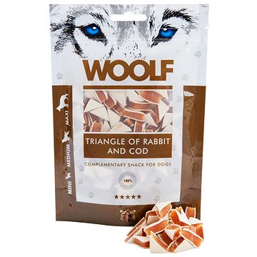 Woolf Triangle of Rabbit and Cod 100 g (8594178550594)