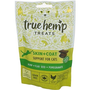 True Hemp Cat Skin & Coat pamlsky pro kočky 50 g (5430001357066)