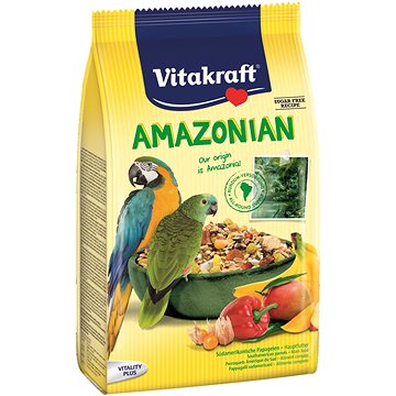 Vitakraft Amazonian jihoamerický papoušek 750 g (4008239216434)