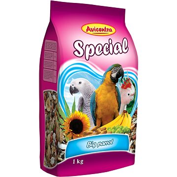 Avicentra Speciál velký papoušek 1kg (8594048030843)