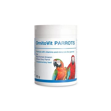 OrnitoVit Parrots vitamíny pro velké papoušky 70g (5902232648027)