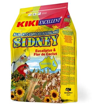 Kiki sidney pro korely a papoušky 800 g (8420717041028)