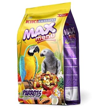 Kiki max menu parrots pro velké papoušky 2 kg (8420717305229)