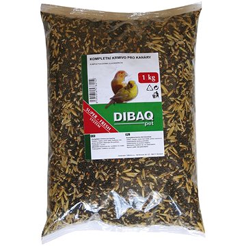 Dibaq Kompletní krmná směs pro kanárky 1 kg (8594014576214)