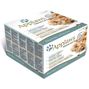 Applaws konzerva Cat multipack Supreme mix 12 × 70 g (5060333437398)