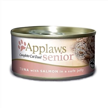 Applaws konzerva Senior Cat tuňák a losos v želé 70 g (5060333431952)