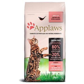 Applaws granule Cat Adult kuře s lososem 2 kg (5060122491433)