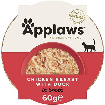 Applaws miska Cat Pot kuřecí prsa a kachna 60 g (5060122495998)