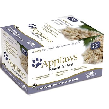 Applaws miska Cat Pot multipack kuřecí výběr 8 × 60 g (5060122496117)