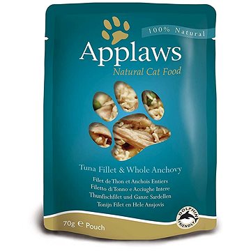Applaws kapsička Cat tuňák a celé ančovičky 70 g (5060333434854)