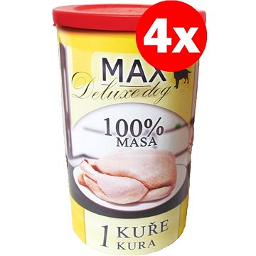 MAX deluxe 1 kuře 1200 g 4 ks (8594025081745)