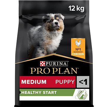 Pro Plan medium puppy healthy start kuře 12 kg (7613035120402)