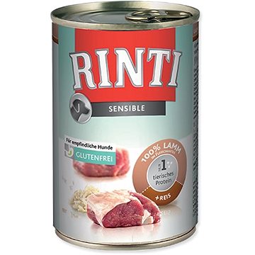 FINNERN konzerva Rinti Sensible jehně+rýže 400g (4000158940513)
